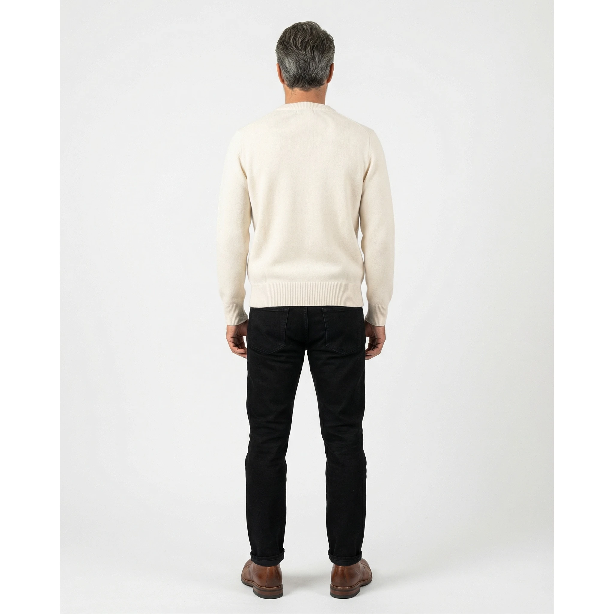 Beige Cashmere Sweatshirt