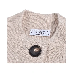 Beige Cashmere Sweater