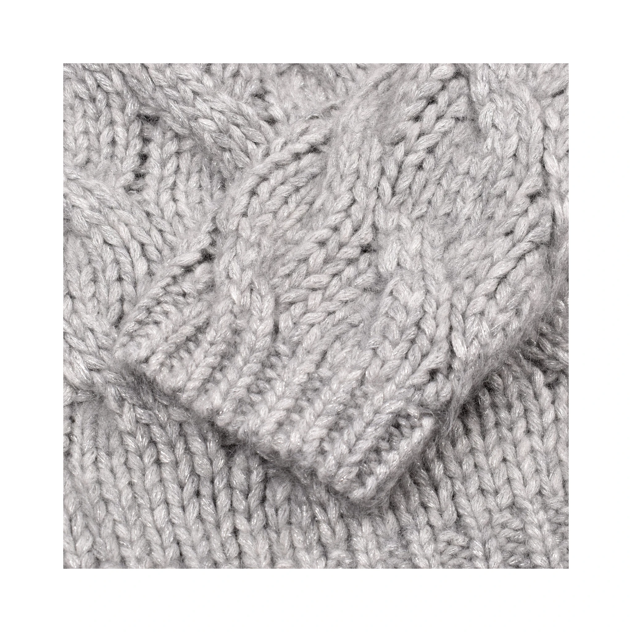 Gray Fabric Sweatshirt