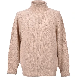 Bicolor Polyamide Turtleneck