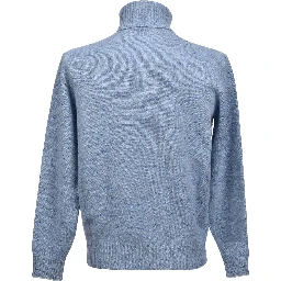 Light Blue Wool Sweatshirt