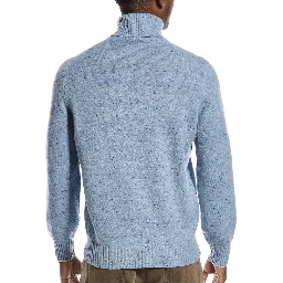 Light Blue Wool Sweatshirt