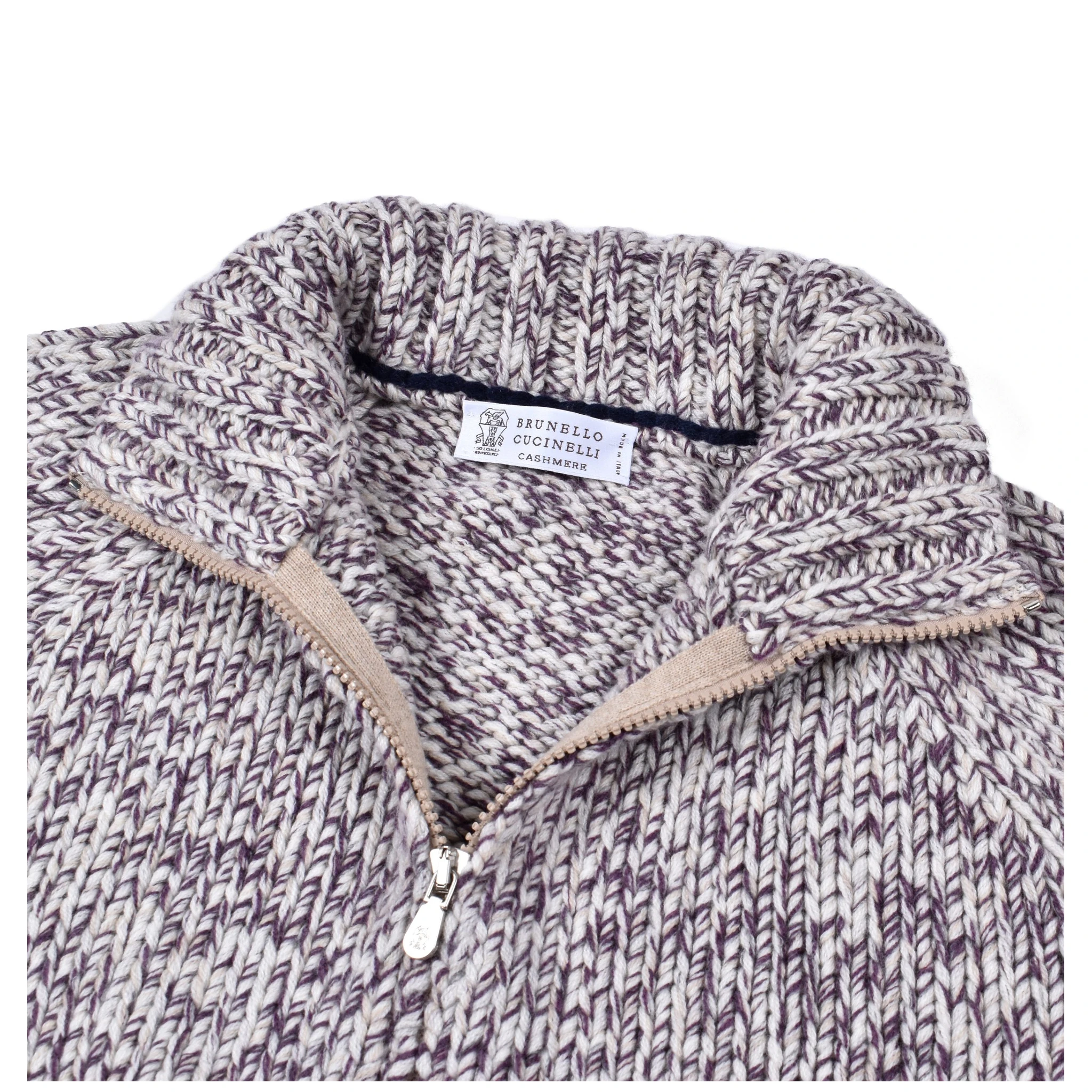 Beige Wool Sweatshirt