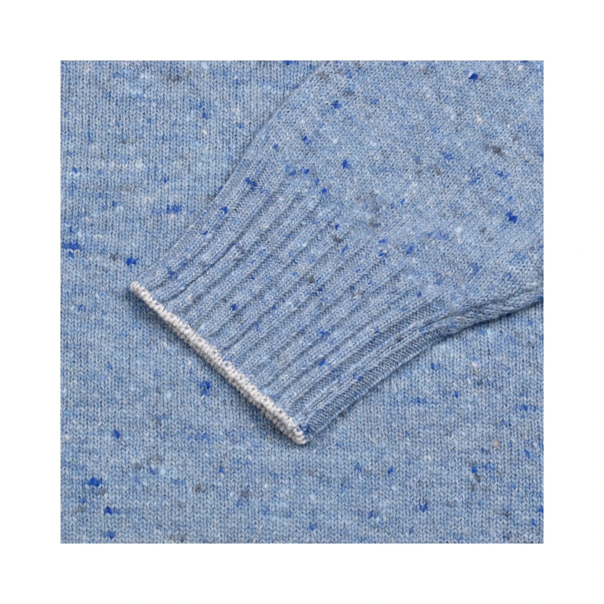 Light Blue Wool Sweatshirt