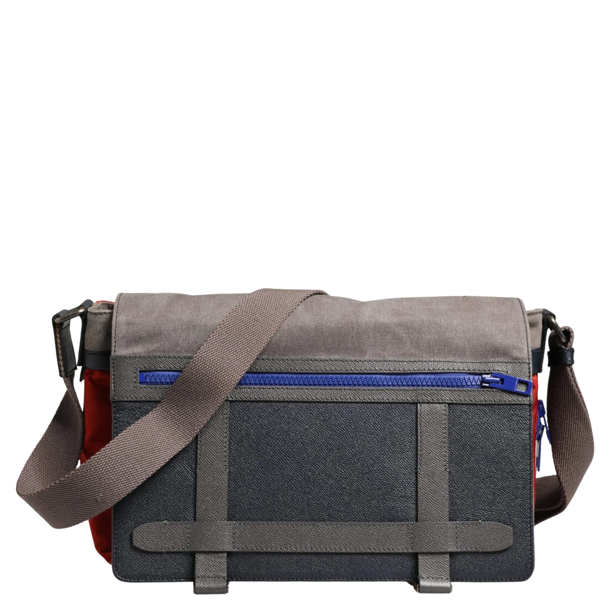 Men Multicolor Nylon Canvas Etna Messenger Borse Bag