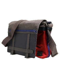 Men Multicolor Nylon Canvas Etna Messenger Borse Bag