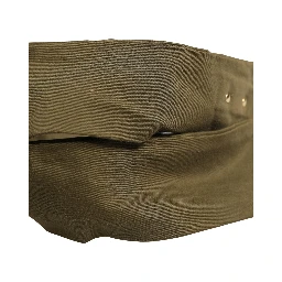 Army Green Cotton Round Buckle Waist Belt