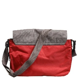 Men Multicolor Nylon Canvas Etna Messenger Borse Bag