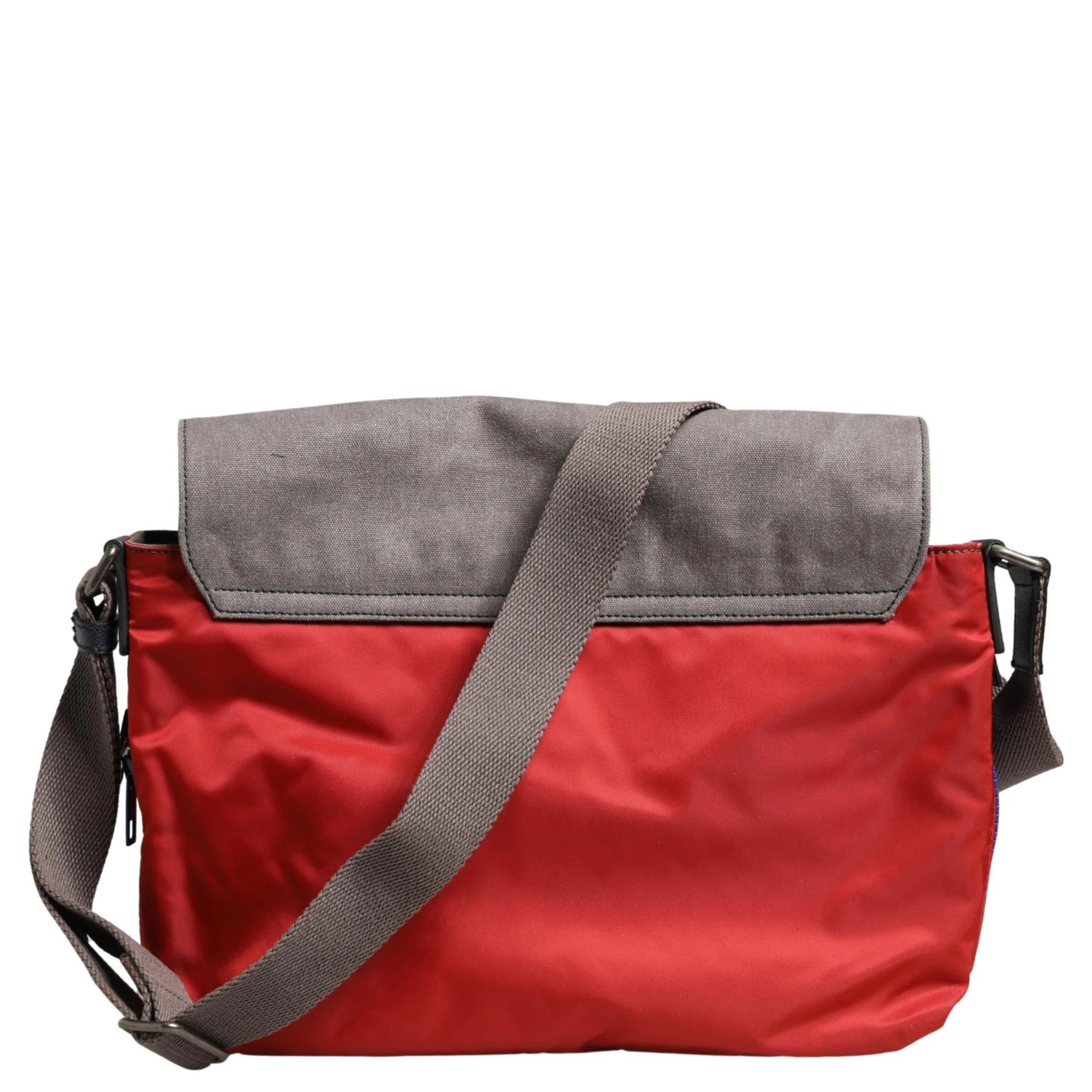 Men Multicolor Nylon Canvas Etna Messenger Borse Bag