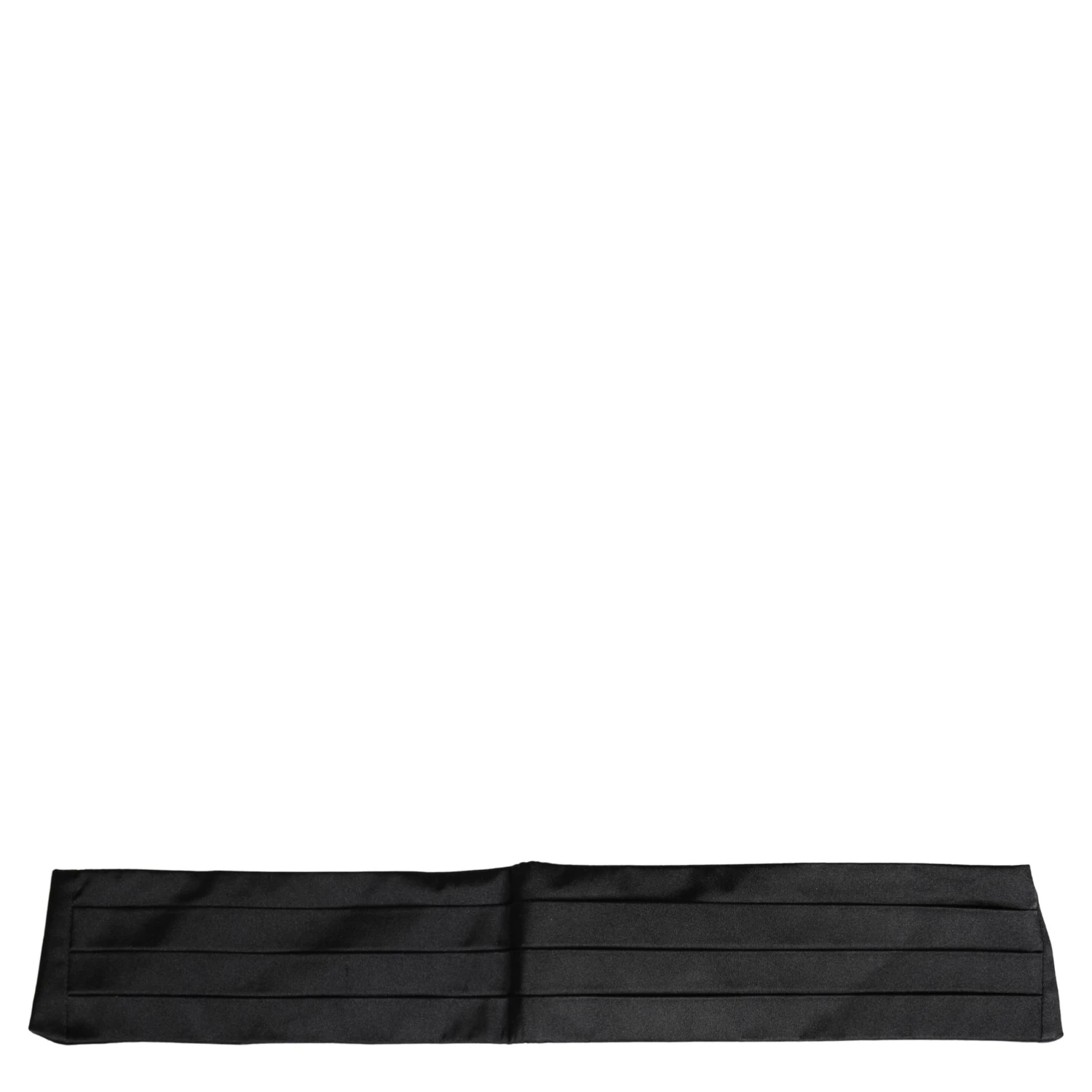 Black 100% Silk Women Wide Waist Cummerbund