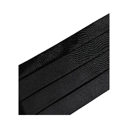 Black 100% Silk Women Wide Waist Cummerbund