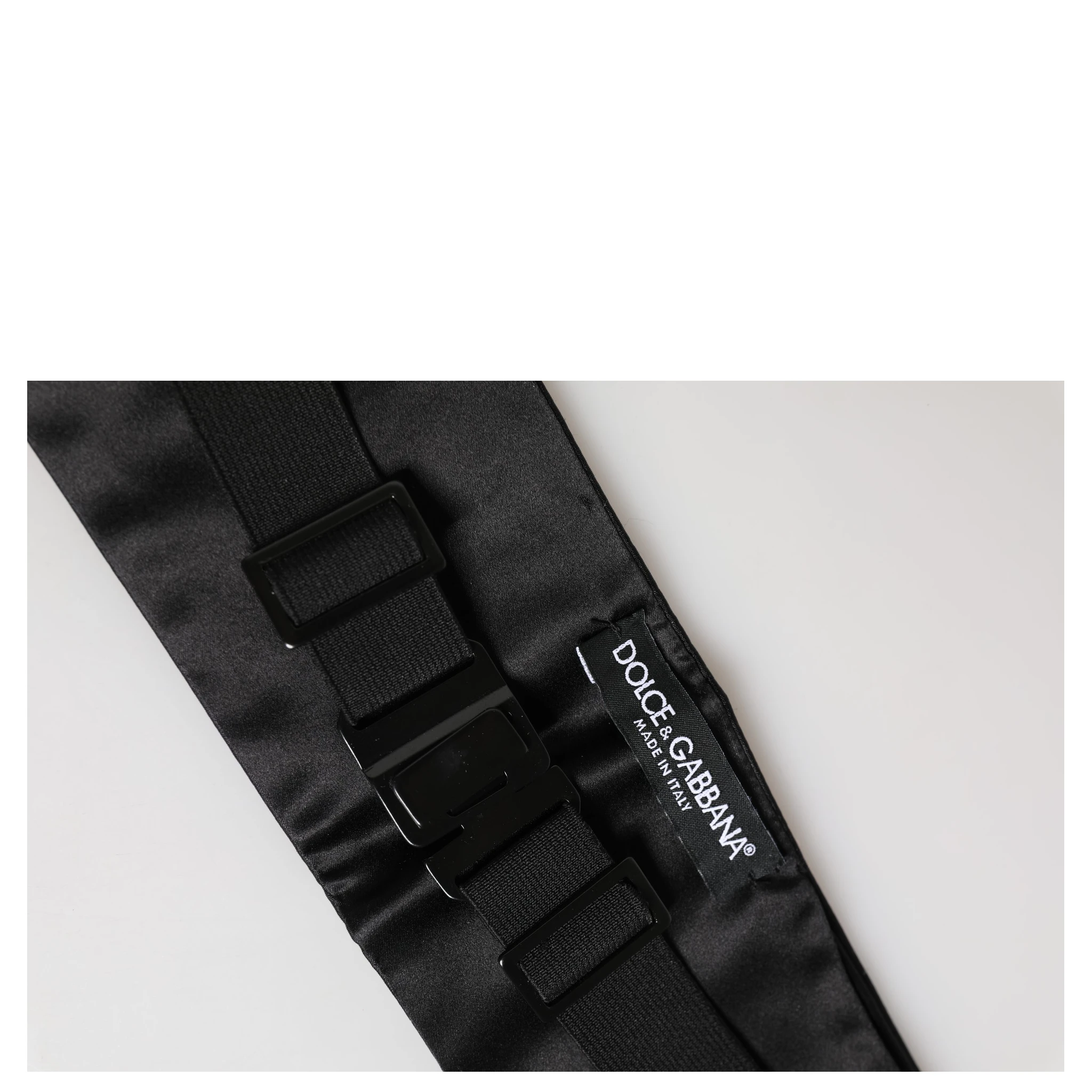 Black 100% Silk Women Wide Waist Cummerbund