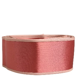 Pink Silk Satin Waist Women Cintura Belt