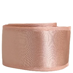 Light Pink Silk Satin Waist Women Cintura Belt