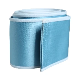 Light Blue Silk Satin Waist Women Cintura Belt