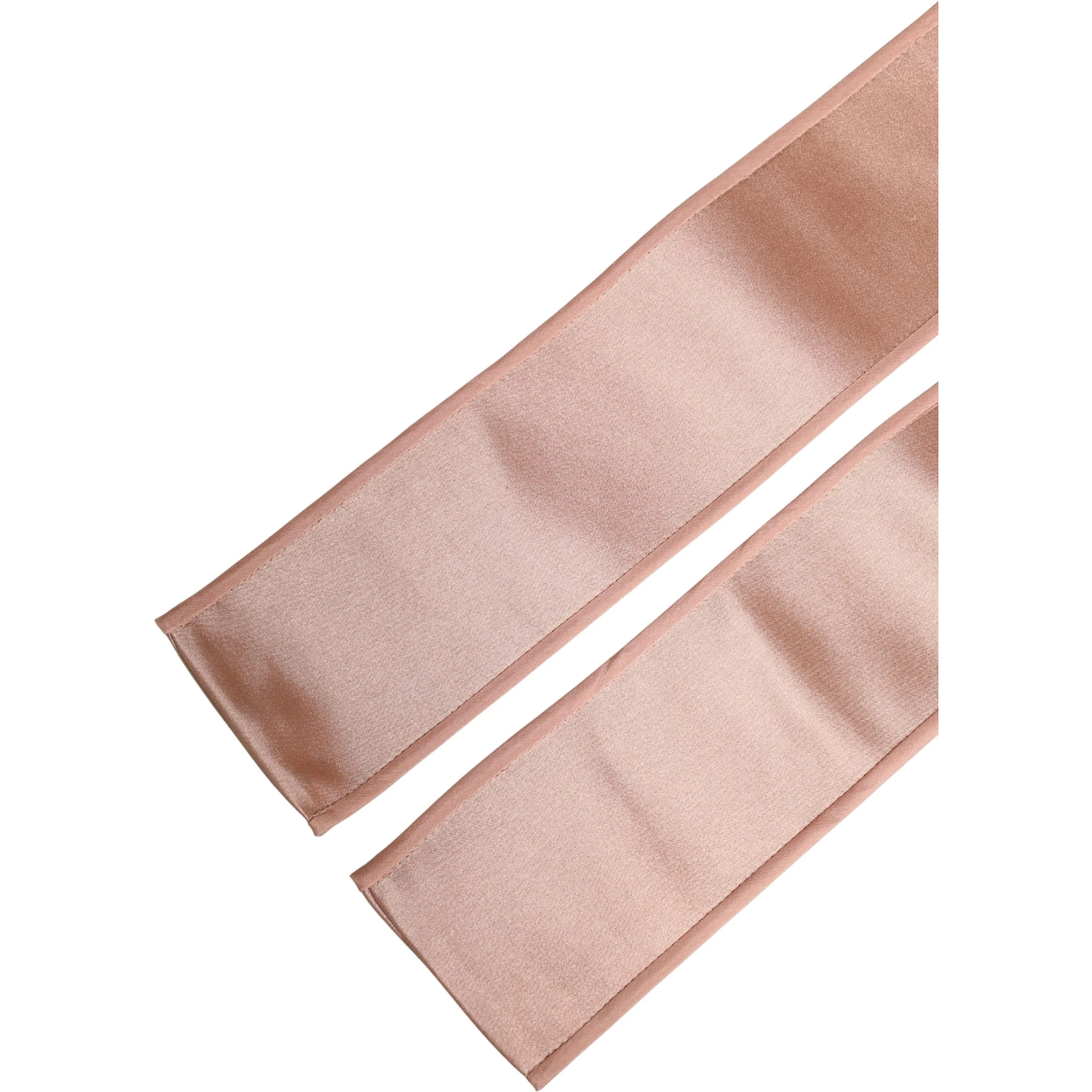 Light Pink Silk Satin Waist Women Cintura Belt