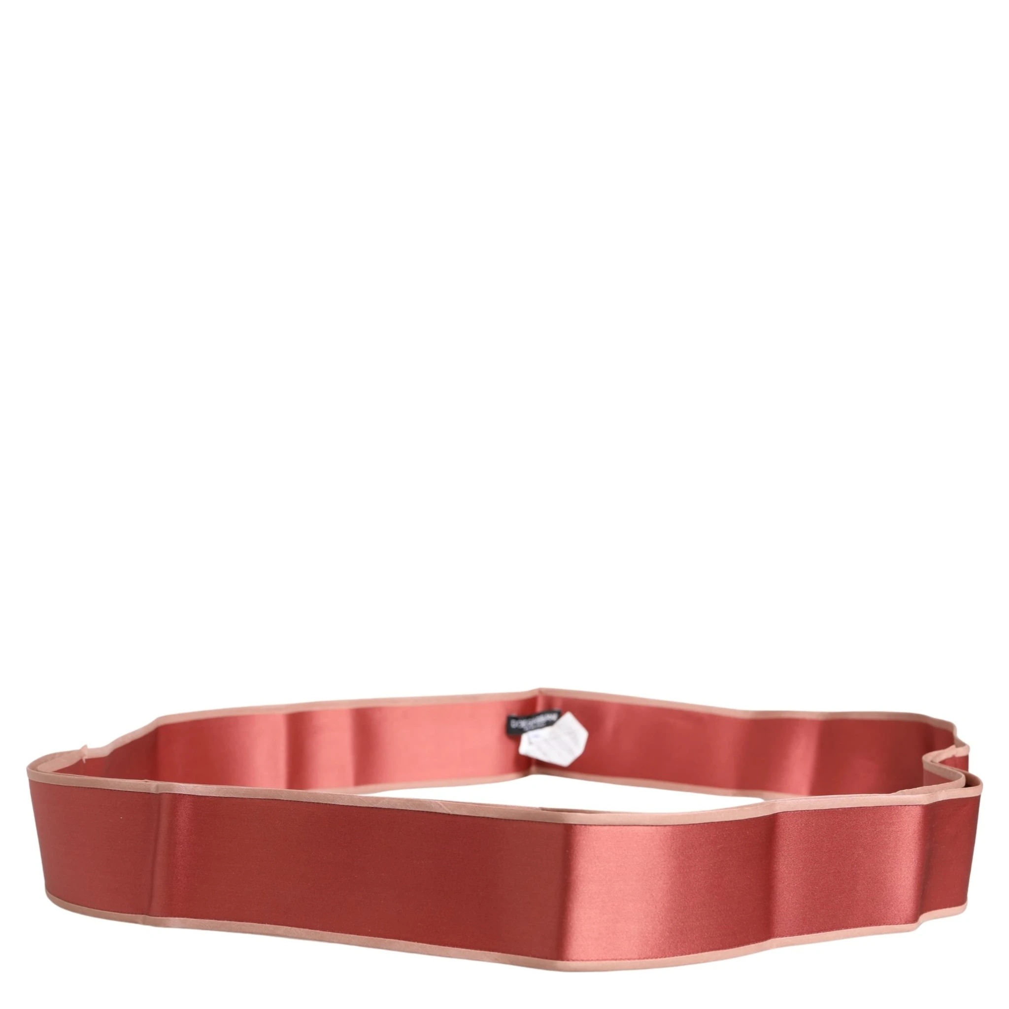 Pink Silk Satin Waist Women Cintura Belt