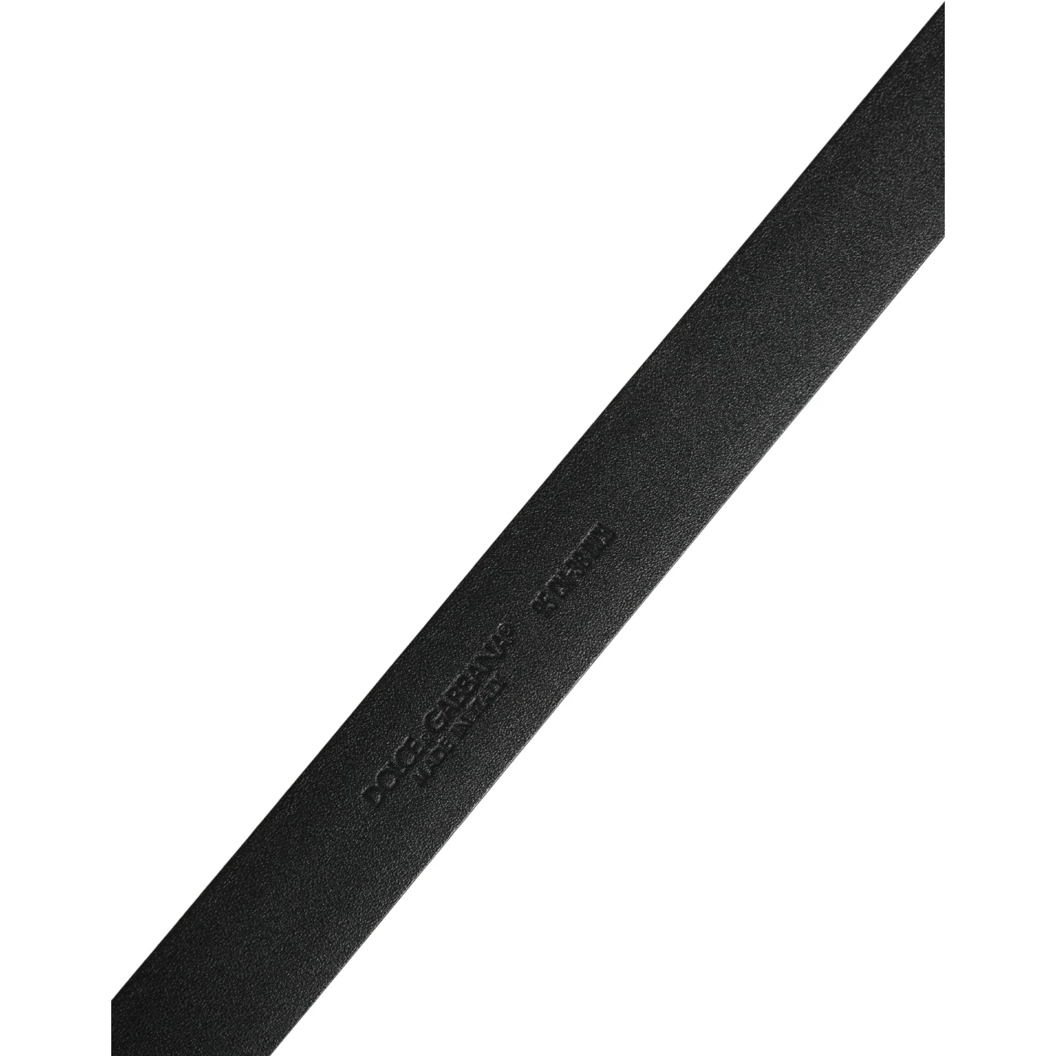 Men Black Leather Classic Metal Buckle Belt
