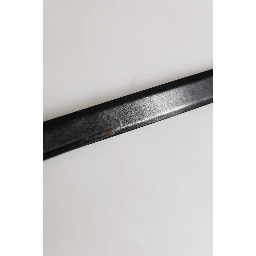 Men Black Leather Classic Metal Buckle Belt