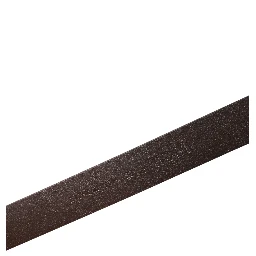 Men Brown Classic Leather Logo Buckle Belt
