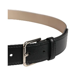 Men Beige Woven Leather Metal Buckle Belt