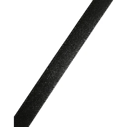 Men Black Calf Leather Logo Metal Buckle Belt