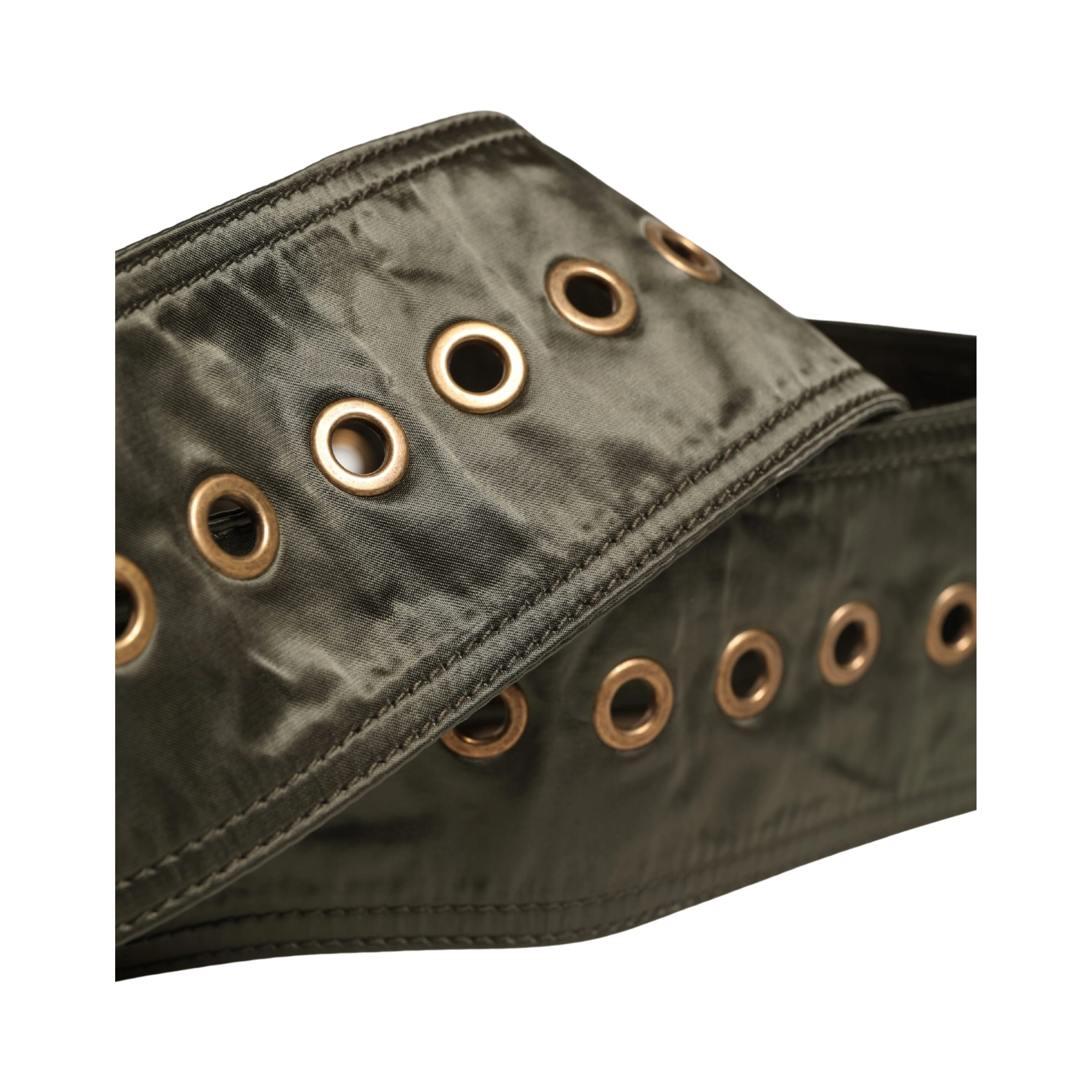 Men Black Wide Leather DG Metal Buckle Belt