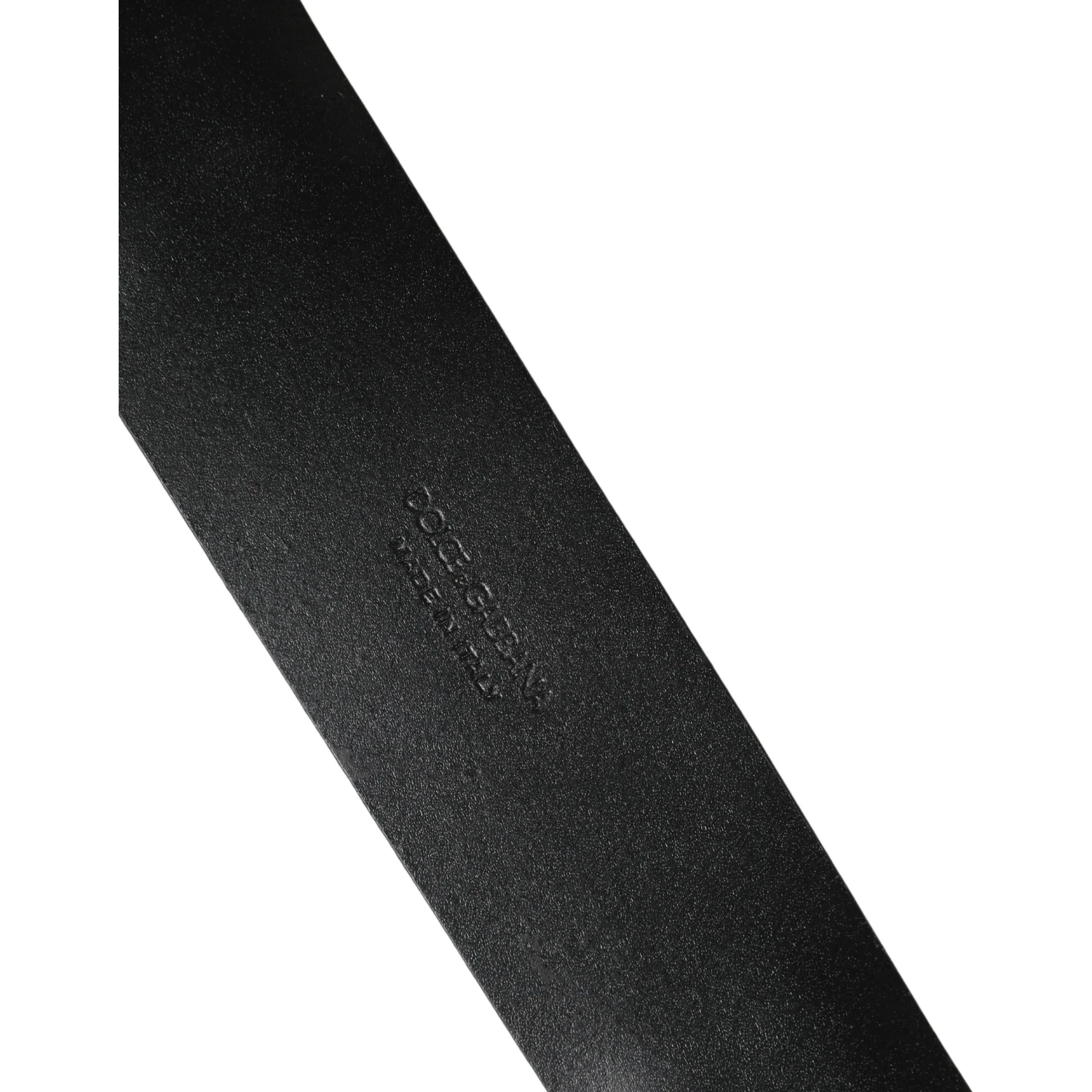 Men Black Classic Leather Metal Buckle Belt