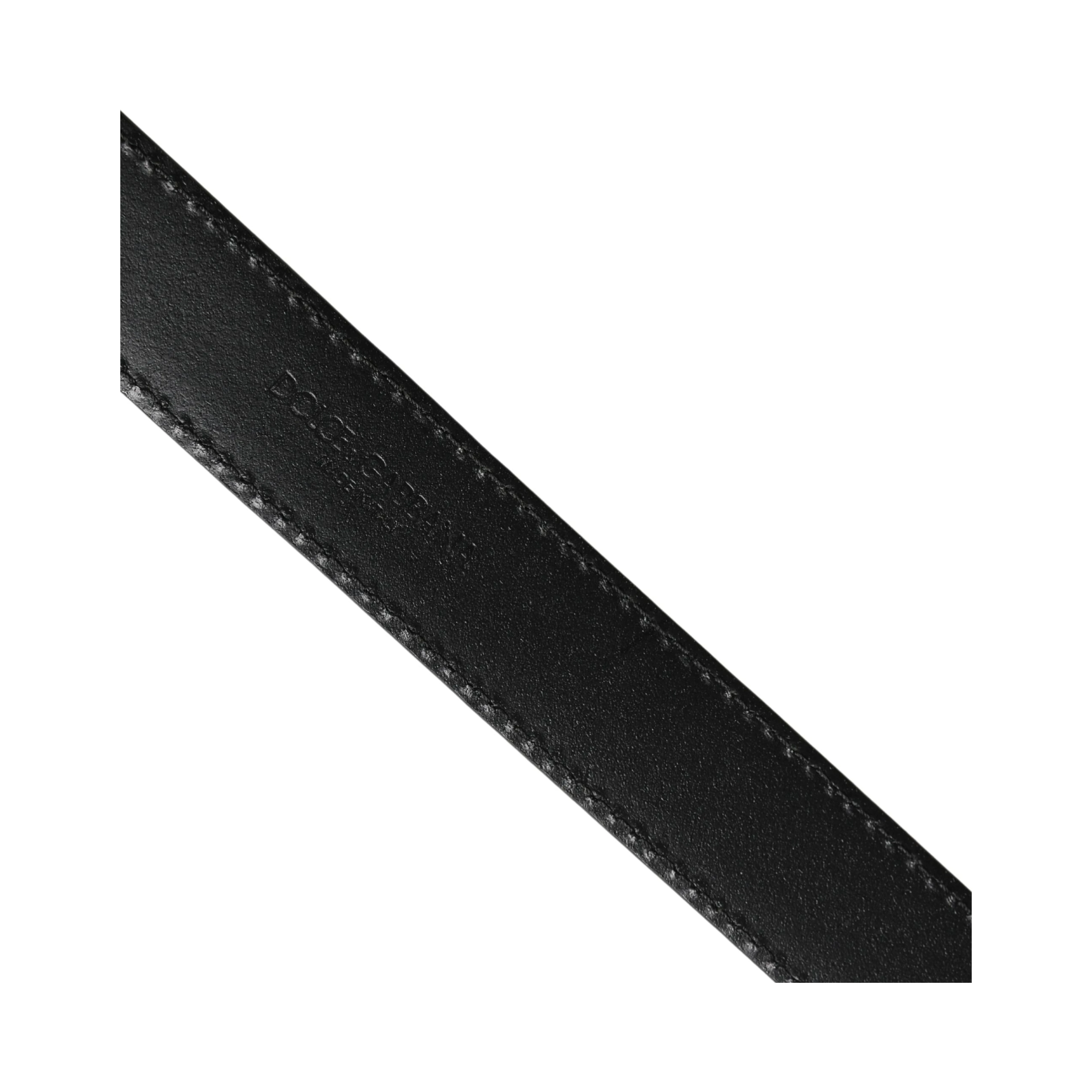 Men Silver Classic Leather Square Buckle Belt
