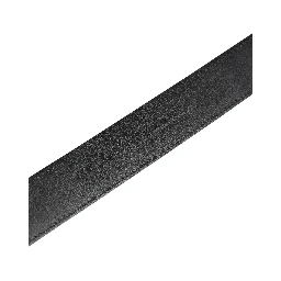 Men Black Exotic Leather Logo Buckle Belt