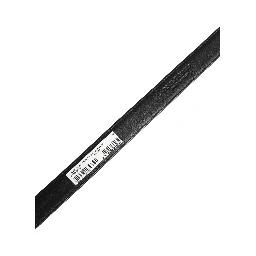 Men Black Viscose Leather Metal Buckle Belt
