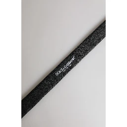 Men Black Classic Leather Metal Buckle Belt