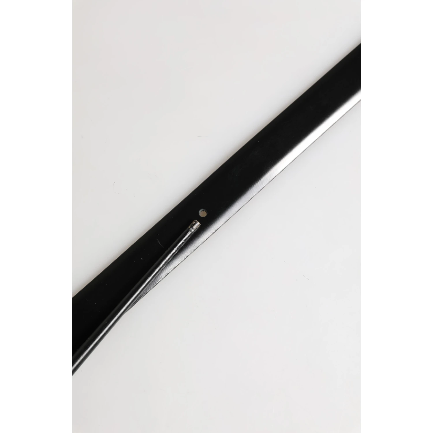 Men Black Classic Leather Metal Buckle Belt