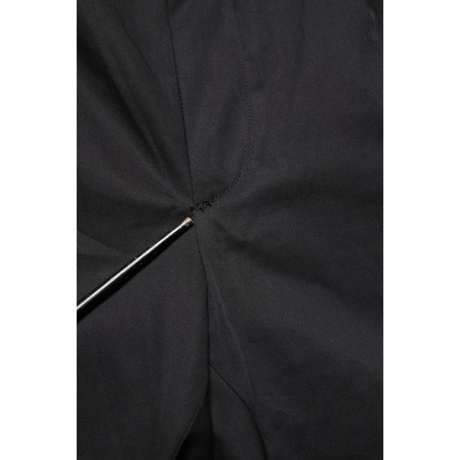 Black Cotton Skinny Dress Formal Trouser Pants