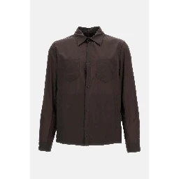 Overshirt jacket with pockets