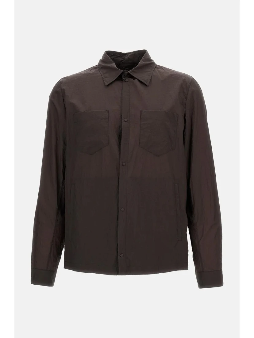 Overshirt jacket with pockets