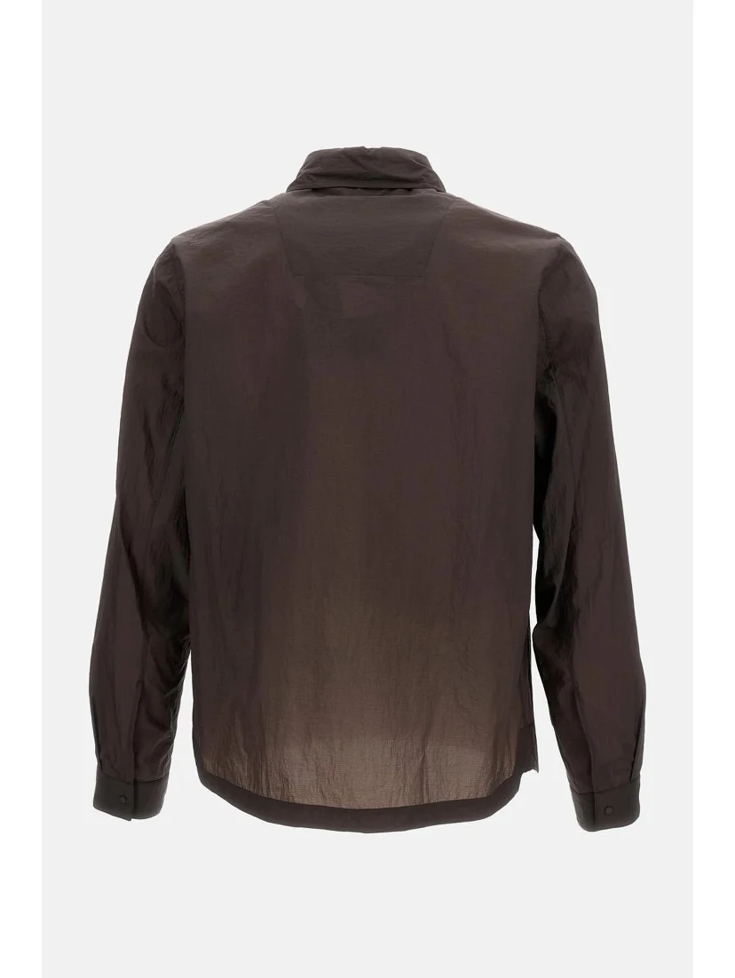 Overshirt jacket with pockets