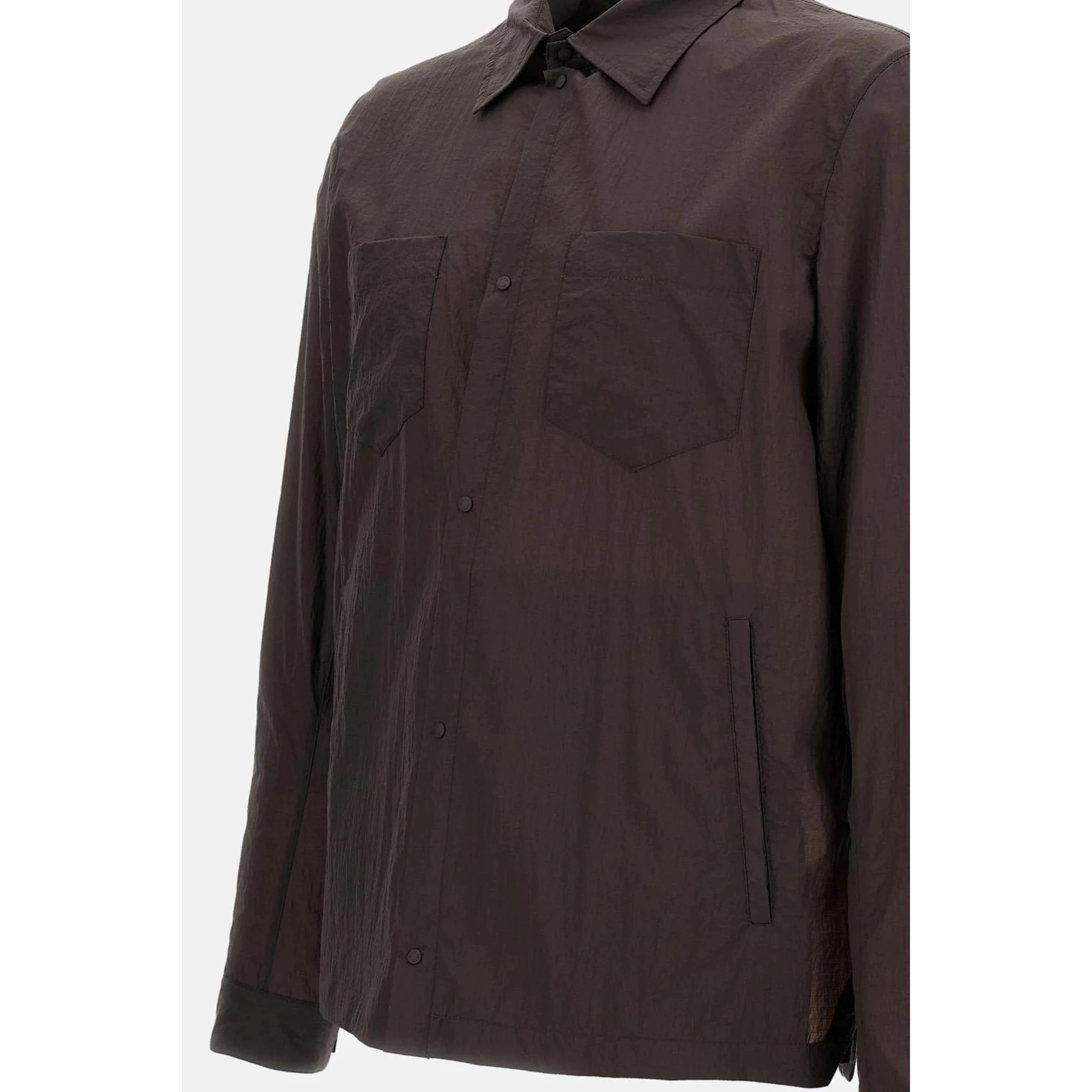 Overshirt jacket with pockets