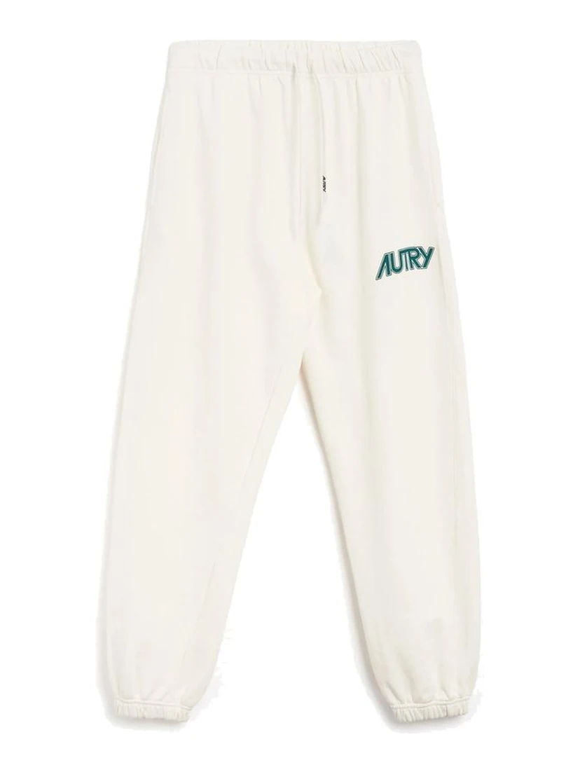 White Cotton Joggers (Workout Pants)