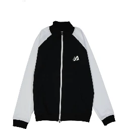 Black Elastane Bomber