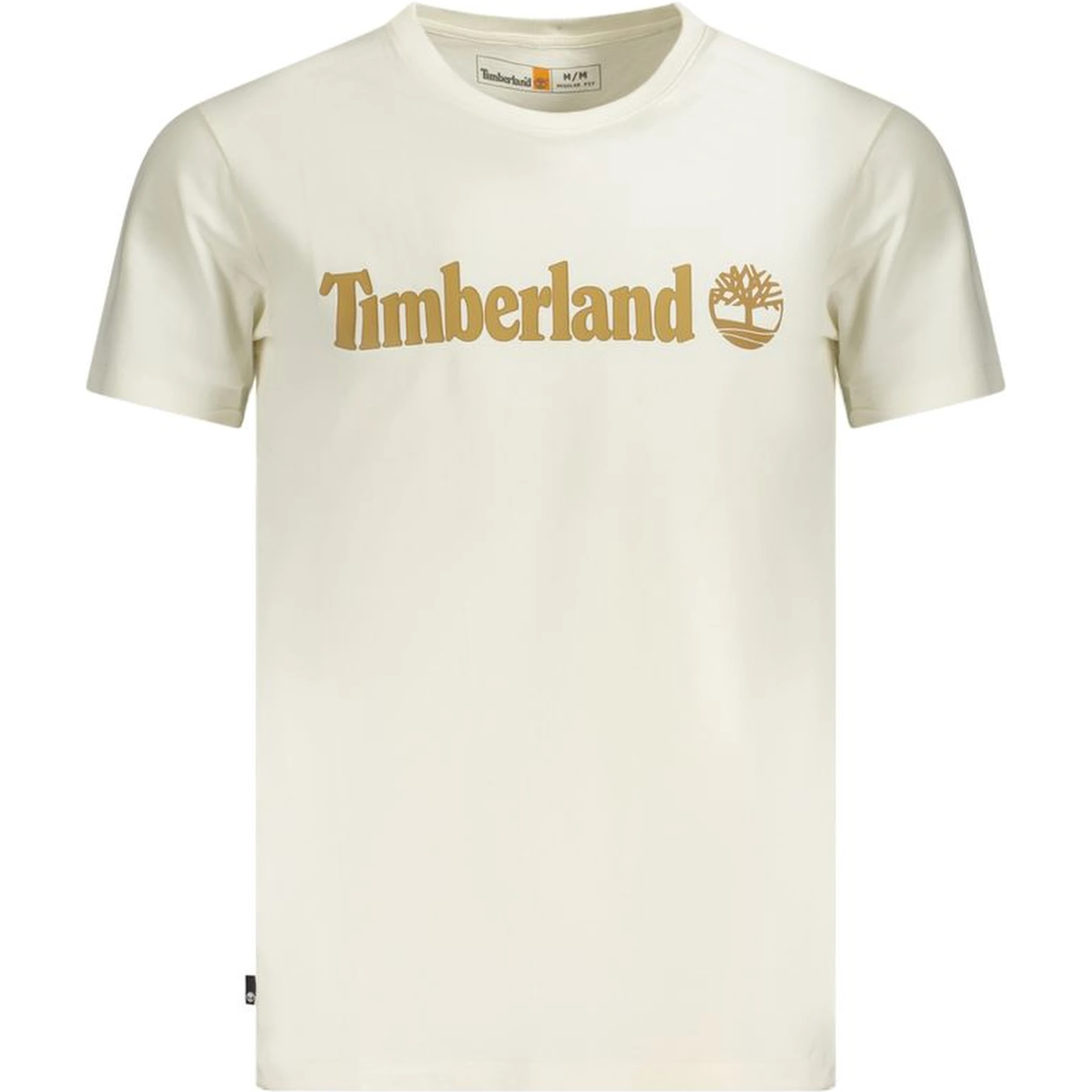 Beige Cotton T-Shirt