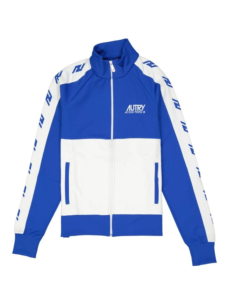 Blue Cotton Shell Jacket