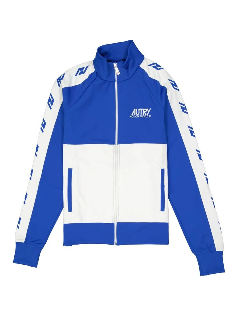 Blue Cotton Shell Jacket