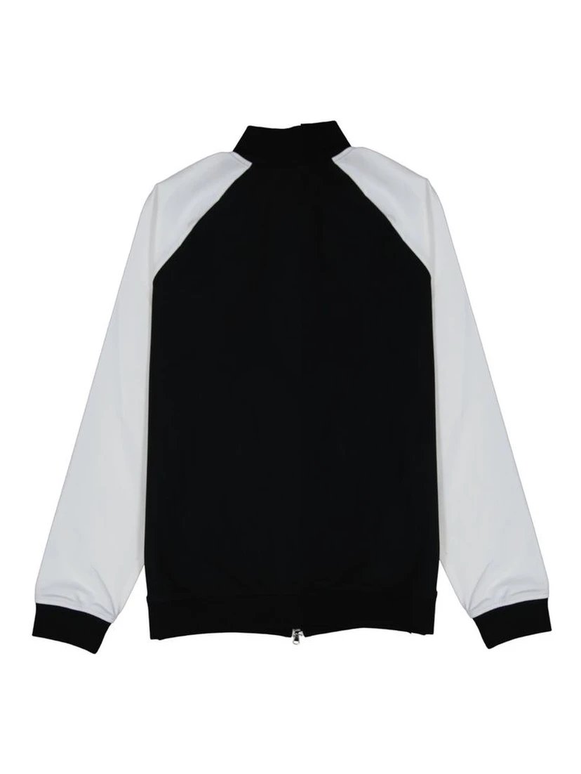 Black Elastane Bomber