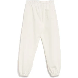 White Cotton Joggers (Workout Pants)