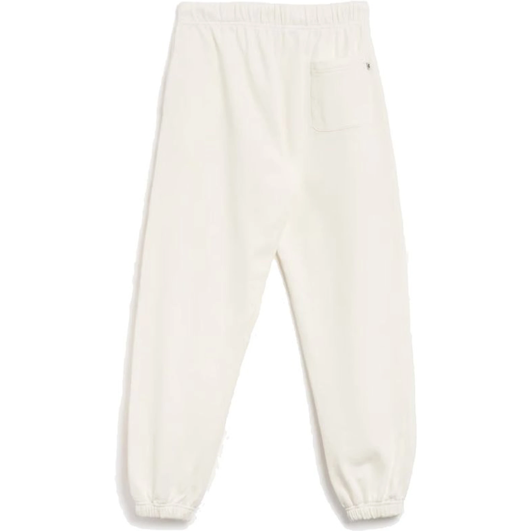 White Cotton Joggers (Workout Pants)