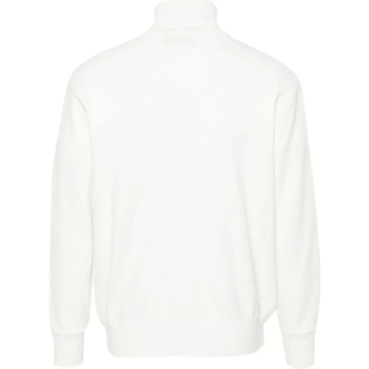 White Nylon Sweatshirt