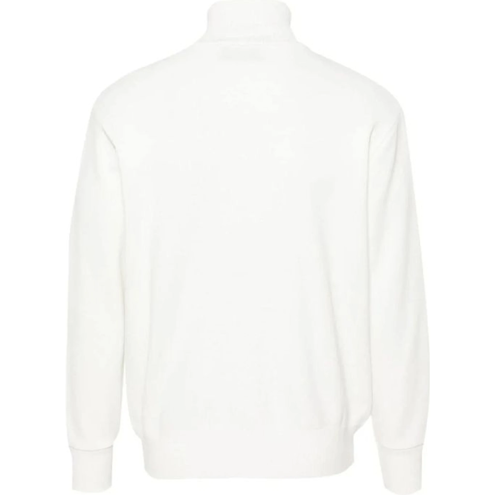 White Nylon Sweatshirt