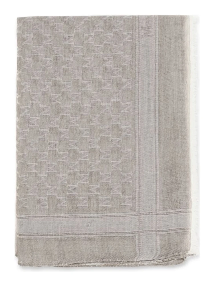 وشاح صوف بيج