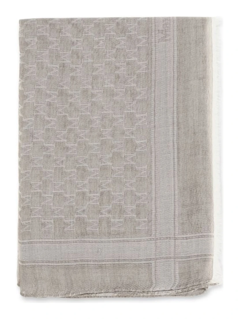 وشاح صوف بيج